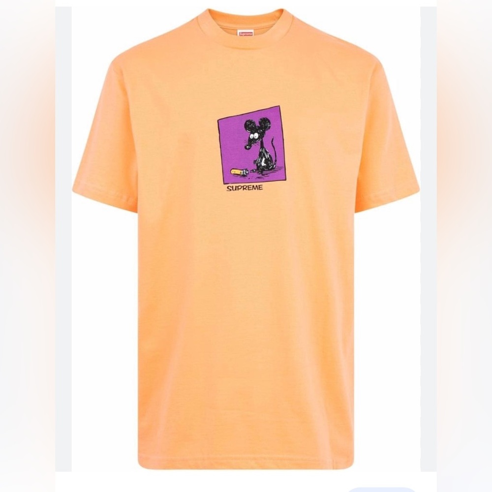 NWOT SUPREME Mouse & Cheese T-Shirt